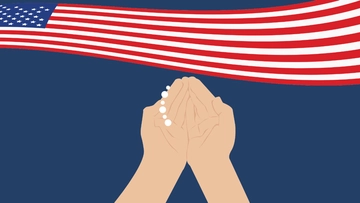 Free National Day of Prayer Clipart Background Template to Edit Online
