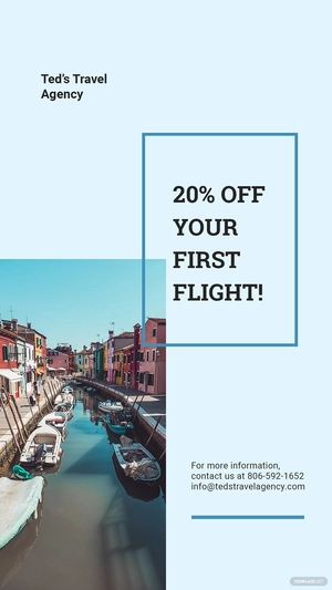 Summer Travel Instagram Story Template