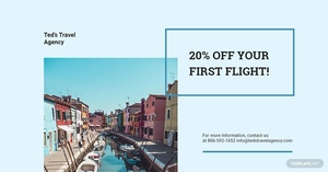 Summer Travel Linkedin Post Template