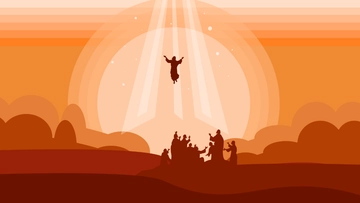 Free Ascension Day Wallpaper Background Template to Edit Online