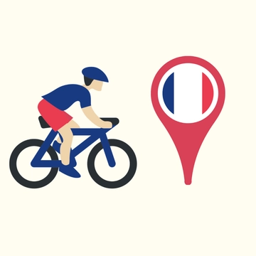 Free Tour de France Clipart Vector Template to Edit Online