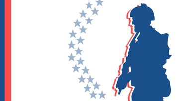Free Armed Forces Day Clipart Background Template to Edit Online