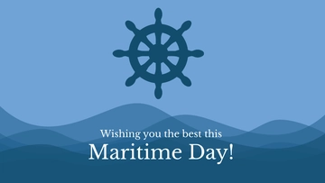 Free National Maritime Day Wishes Background Template to Edit Online Free National Maritime Day Wishes Background Template to Edit Online