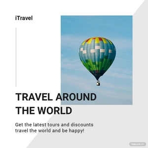 Travel Trends Instagram Post Template