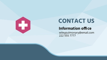 Free Medical And Hospital Presentation Template to Edit Online