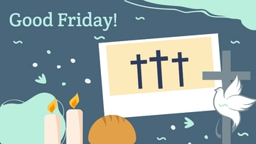 Free Good Friday Picture Background Template to Edit Online