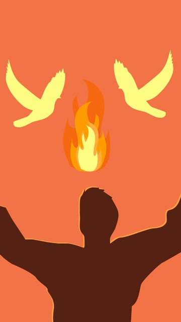 Free Pentecost iPhone Background Template to Edit Online Free Pentecost iPhone Background Template to Edit Online