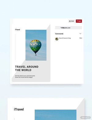 Travel Trends Pinterest Pin Template