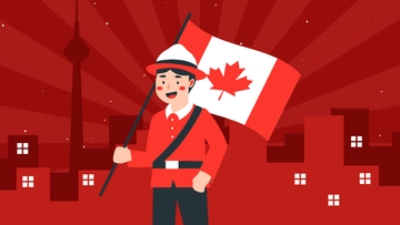 Free National Patriots' Day Background Template to Edit Online