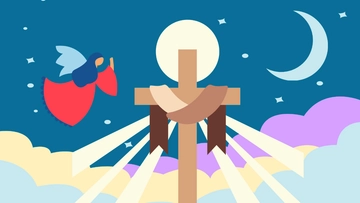 Free Good Friday Design Background Template to Edit Online