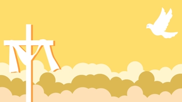Free Good Friday Gold Background Template to Edit Online