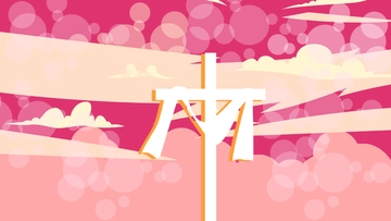 Free Good Friday Blur Background Template to Edit Online