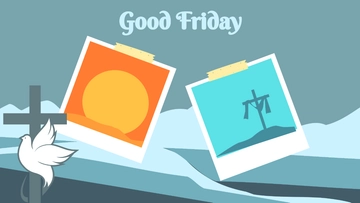 Free Good Friday Image Background Template to Edit Online
