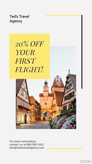 Travel & Tourism Instagram Story Template
