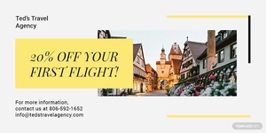 Travel & Tourism Twitter Post Template