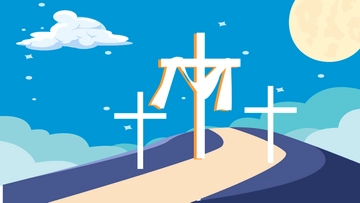 Free Happy Good Friday Background Template to Edit Online