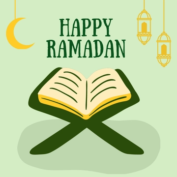 Free Ramadan Symbol Clipart Template to Edit Online