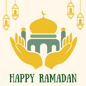 Free Ramadan Sign Clipart Template to Edit Online