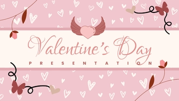 Free Valentine's Day Presentation Template to Edit Online