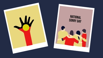 Free National Sorry Day Image Background Template to Edit Online Free National Sorry Day Image Background Template to Edit Online
