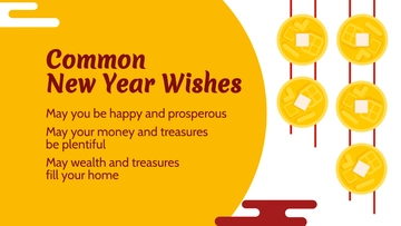 Free Creative Chinese New Year Presentation Template to Edit Online