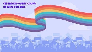 Free Pride Month Background Template to Edit Online