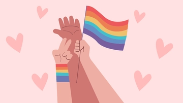 Free High Resolution Pride Month Background Template to Edit Online