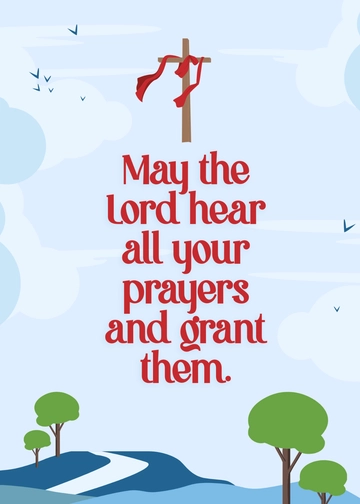 Free Good Friday Message Template to Edit Online