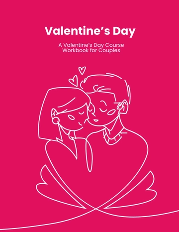 Free Valentine's Day Workbook Template to Edit Online