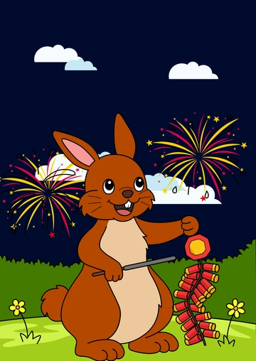 Free Chinese New Year Color Drawing Template to Edit Online