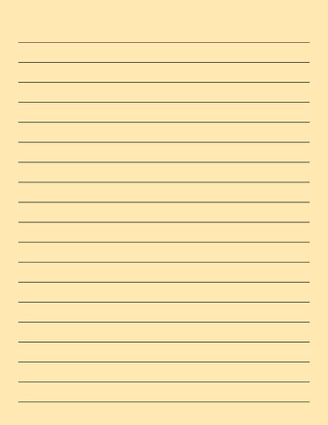Free Free Simple Notebook Paper Template to Edit Online