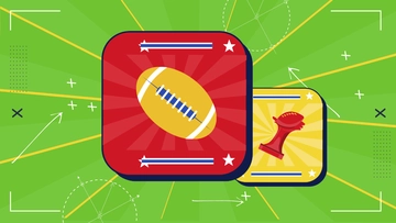 Free Super Bowl Colorful Background Template to Edit Online