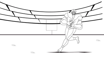 Free Super Bowl Drawing Background Template to Edit Online