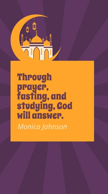 Free Monica Johnson - Prayer, Fasting, Study: God's Answer Quote Template to Edit Online Free Monica Johnson - Prayer, Fasting, Study: God's Answer Quote Template to Edit Online