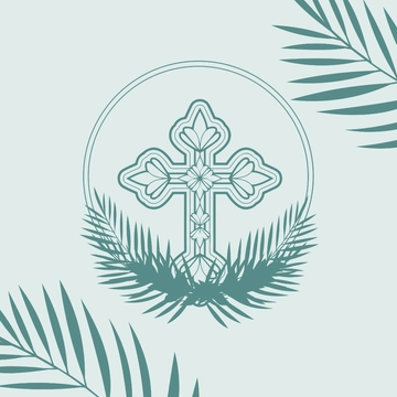 Free Ash Wednesday Celebration Clipart Template to Edit Online