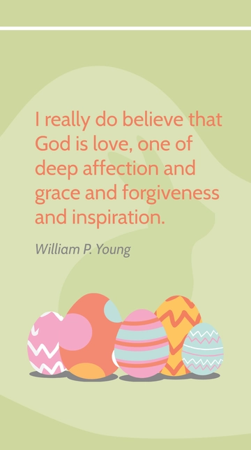 Free God is Love: Deep Affection, Grace, Forgiveness, Inspiration Quote Template to Edit Online