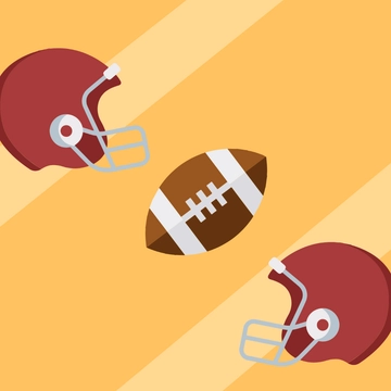 Free Happy Super Bowl Clipart Template to Edit Online