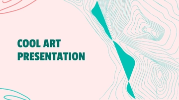 Free Cool Art Presentation Template to Edit Online