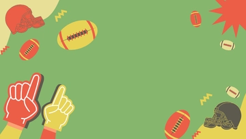 Free Super Bowl Zoom Background Template to Edit Online