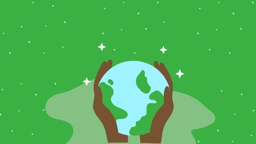 Free Earth Hour Plain Background Template to Edit Online