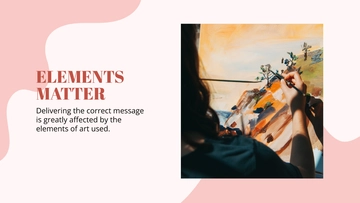 Free Professional Art Presentation Template to Edit Online