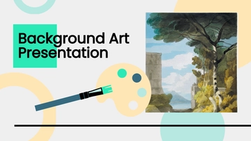 Free Background Art Presentation Template to Edit Online