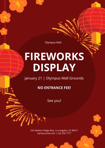 Free Chinese New Year Event Flyer Template to Edit Online | Template.net