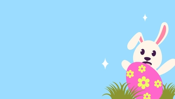 Free Easter Plain Background Template to Edit Online