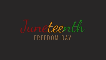 Free Juneteenth Wallpaper Background Template to Edit Online