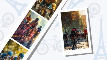 Free Tour de France Photo Background Template to Edit Online
