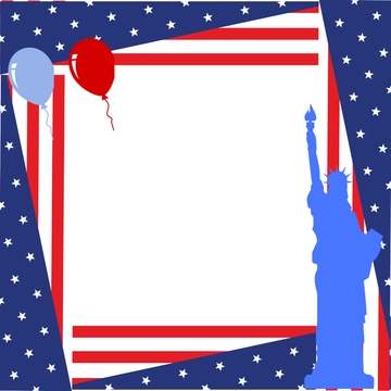 Free Patriots' Day Border Clipart Template to Edit Online