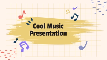 Free Cool Music Presentation Template to Edit Online