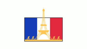 Free Tour de France Day Background Template to Edit Online