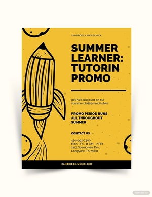 Junior School Education Flyer Template